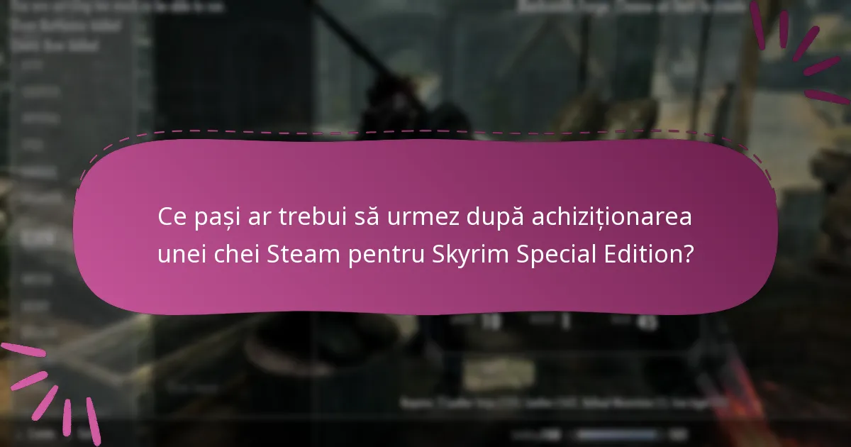 Care sunt riscurile potențiale ale achiziționării unei chei Steam pentru Skyrim Special Edition?
